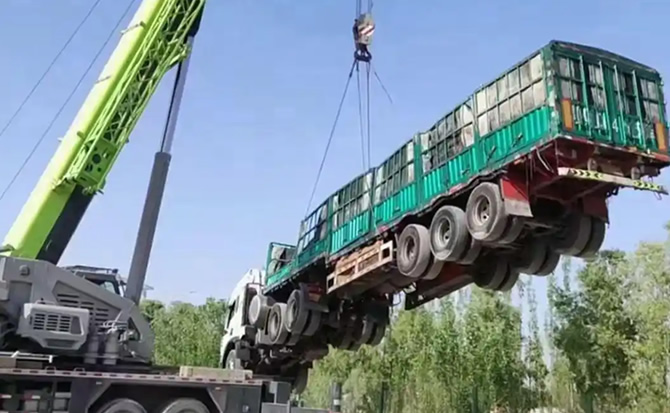 柳城道路脱困救援案例